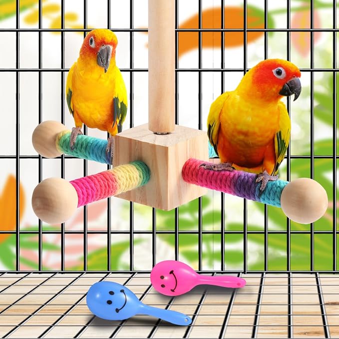 Kyouki Bird Perch Toy Parakeets Toy - Image 7