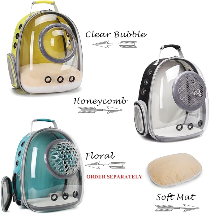 Cat Backpack Carrier, Bubble Backpack - Image 3