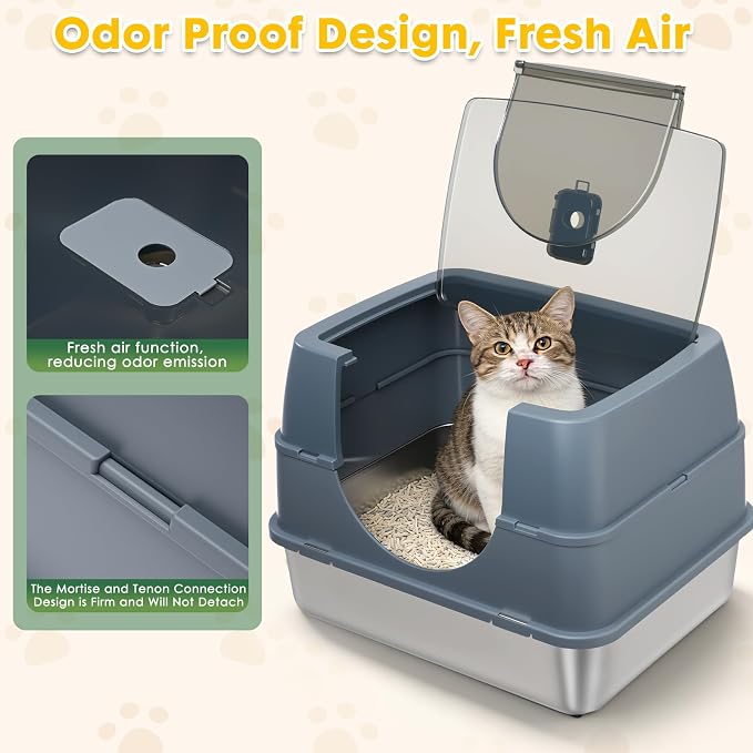 Stainless Steel Litter Box - Image 6