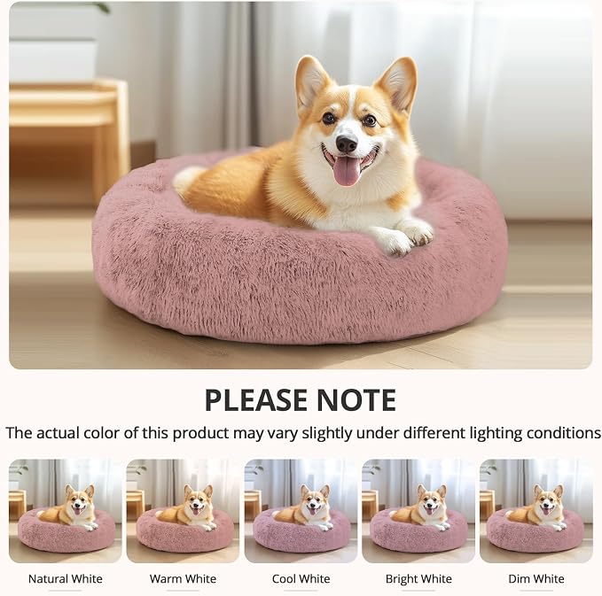 JOLLYVOGUE Calming Small Dog & Cat Bed - Image 8