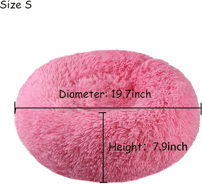 BODISEINT Modern Soft Plush Round Pet Bed - Image 7