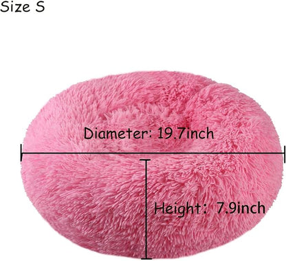 BODISEINT Modern Soft Plush Round Pet Bed - Image 7