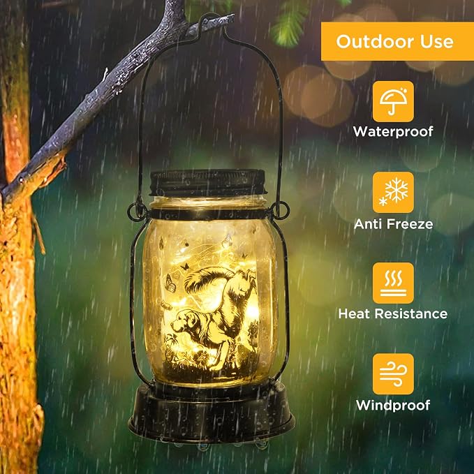 Great Pyrenees Gifts for Women/Men Great Pyrenees Dog Solar Lanterns Mom - Image 5