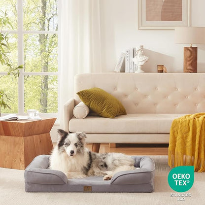 Bedfolks Orthopedic Dog Bed, Big Waterproof Dog Sofa Bed - Image 7