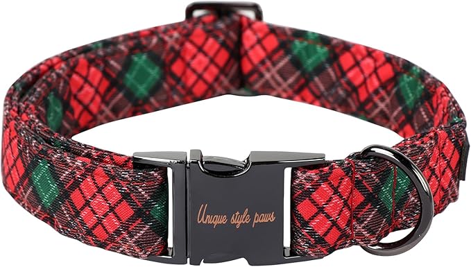 Unique style paws Dog Collar Metal Buckle Puppy Collar by Uniquestylepaws