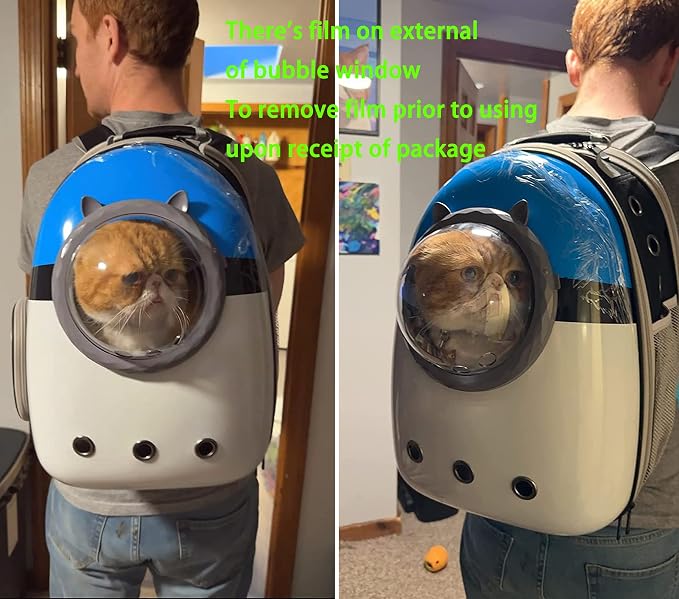 Expandable Cat Carrier Backpack, Backpack - Image 8