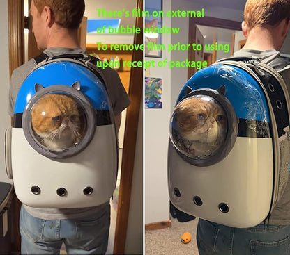 Expandable Cat Carrier Backpack, Backpack - Image 8