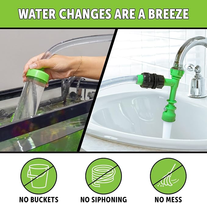 Python No Spill Clean and Fill Aquarium Maintenance System, Gravel Cleaner and - Image 3