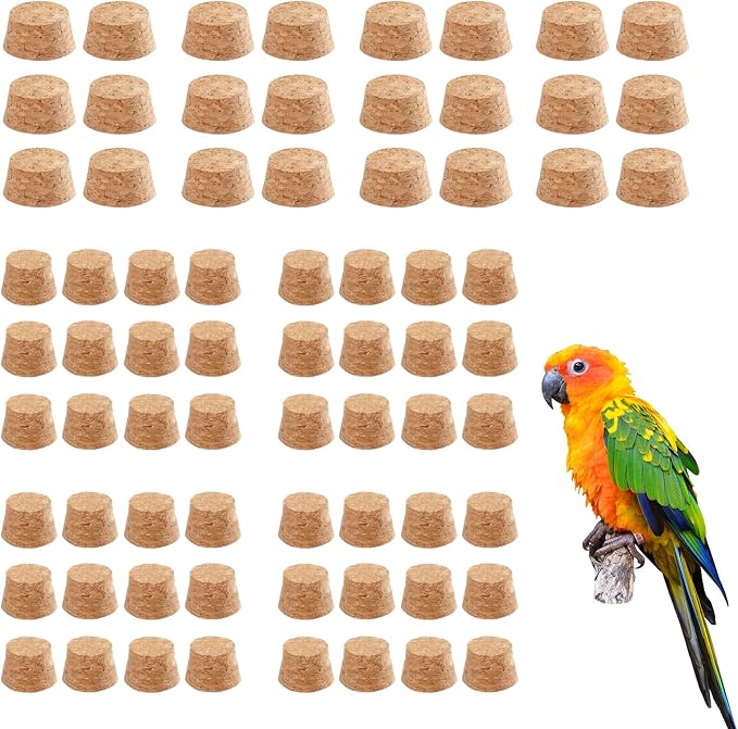 72 Detachable Corks for Bird Chew Toys by JONS%CE%9BNTY