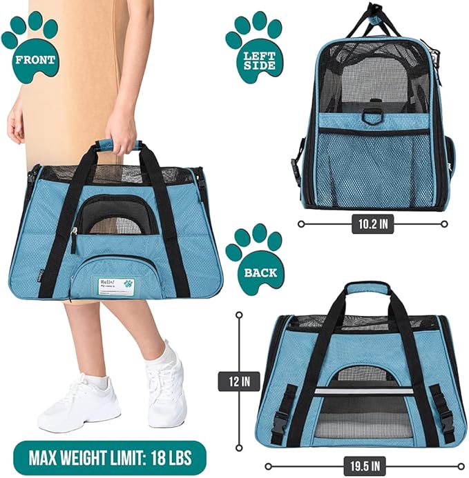 PetAmi Airline Approved Pet Carrier - Image 2