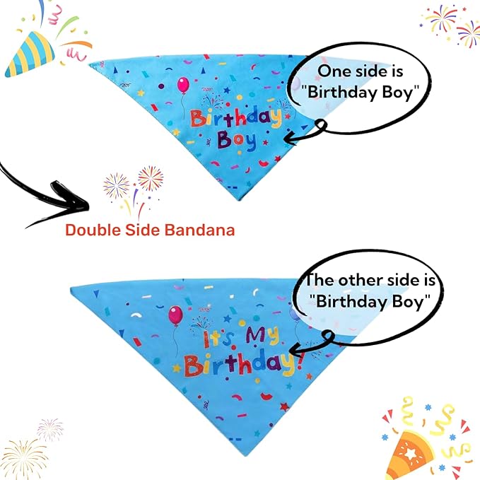Happy Birthday Dog Party Supplies Kit - Image 5