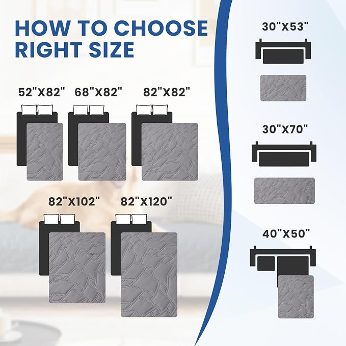 Waterproof Dog Bed Cover, Non-Slip Dog Blanket - Image 4