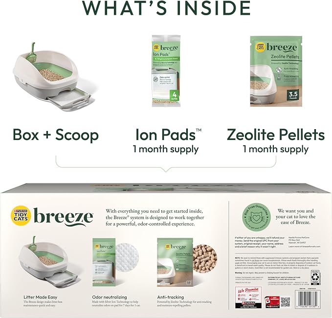 Purina Tidy Cats Litter Box System, BREEZE System Starter Kit Litter Box - Image 10