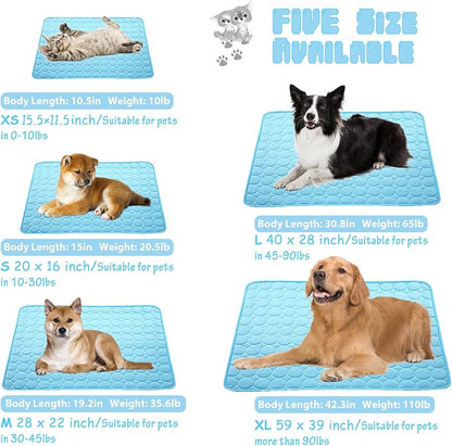 Washable Dog Ice Silk Self Cooling Mat - Image 5