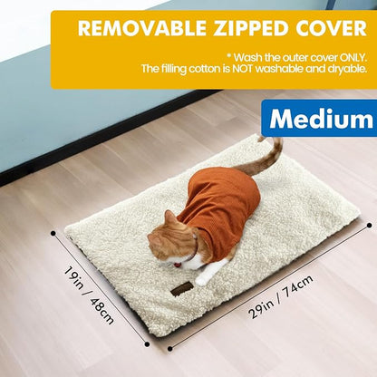 Self Warming Cat Bed Self Heating Cat Dog Mat 29.1 x 18.9 inch Extra Warm - Image 5