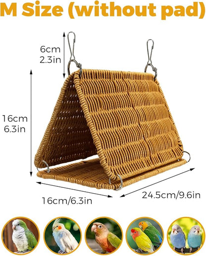 Chewproof Steel Frame Cockatiel Bird Nest - Image 4