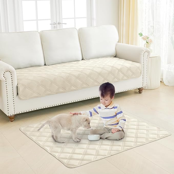 Smiry Waterproof Dog Bed Cover Blanket 40x70, Soft Reversible Pet Blanket - Image 7