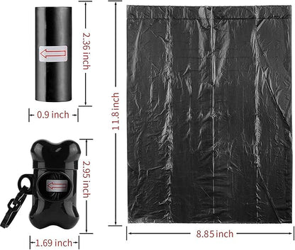 10 Pack Bone Shaped Poop Bag Dispenser Pet Waste Disposal Bag Dispenser - Image 2