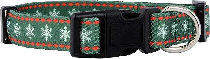 Native Pup Christmas Dog Collar- Winter Holiday Collars by NativePup