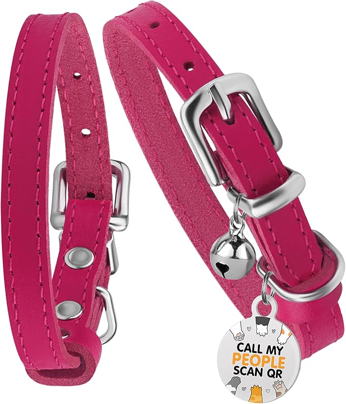 BRONZEDOG Leather Cat Collar - Image 6