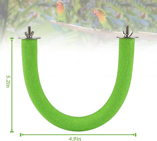 Rypet U Shape Parrot Perch Stand Toy - Image 2