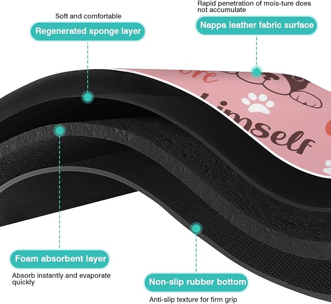 Pet Feeding Mat for Floors Waterproof Dog Mat for Food and Water Absorbent - Image 6