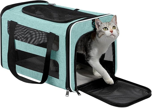 Cat Carrier Soft-Sided Travel Bag by Comfortforyourpets