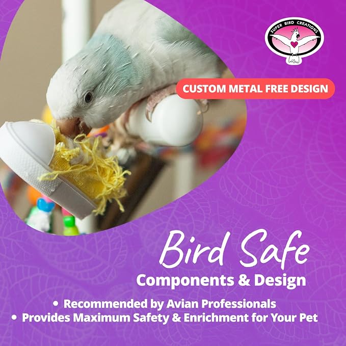 Super Bird Creations SB50009 Sneaker Bird Toy - Image 7