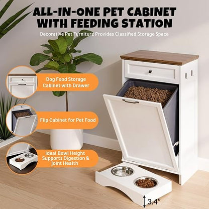 Tilt Out Trash Can Cabinet - Image 5