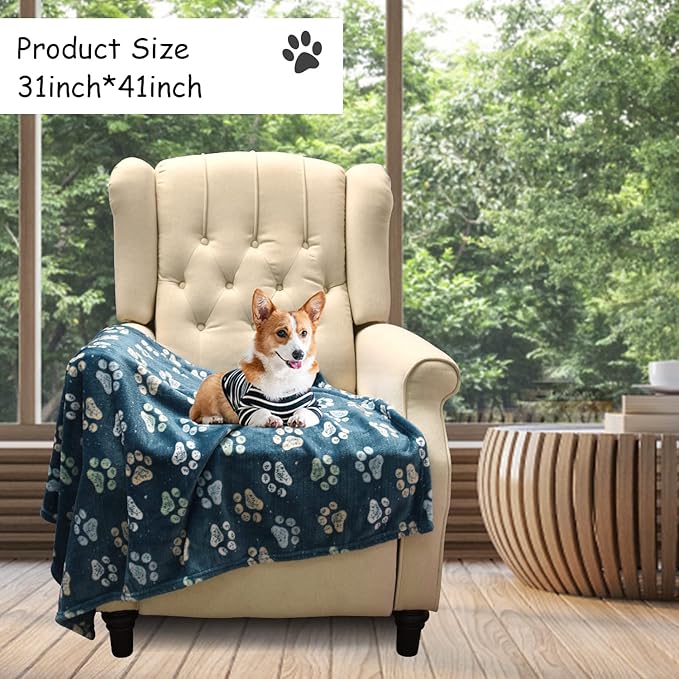 Rezutan Premium Dog Blankets for Large Dogs & Cat Flannel Blanket Washable - Image 5
