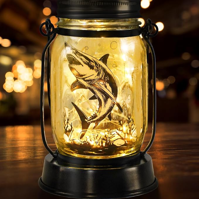 kyoryuger Shark Gifts for Women/Men Shark Solar Lanterns Dog Mom Birthday Jaws by kyoryuger