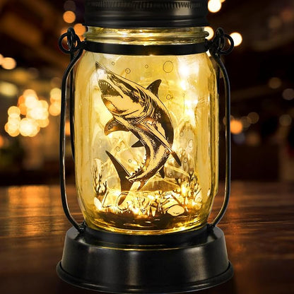 kyoryuger Shark Gifts for Women/Men Shark Solar Lanterns Dog Mom Birthday Jaws by kyoryuger