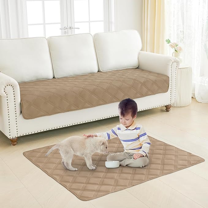 Smiry Waterproof Dog Bed Cover Blanket 52x82, Soft Reversible Pet Blanket - Image 7