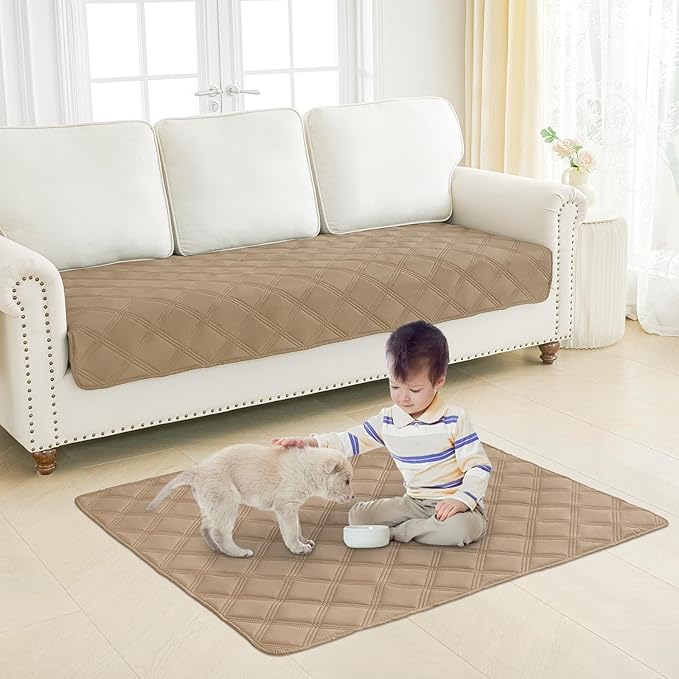 Smiry Waterproof Dog Bed Cover Blanket 82x102, Soft Reversible Pet Blanket - Image 7