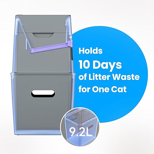 Neakasa PooGuard Litter Disposal Bin, 9.2L Trash Can - Image 2