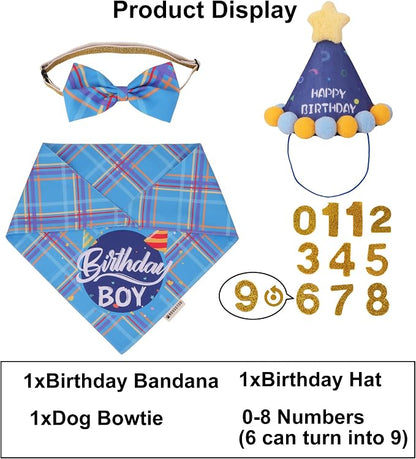 ADOGGYGO Dog Birthday Party Supplies, Party Hat - Image 3