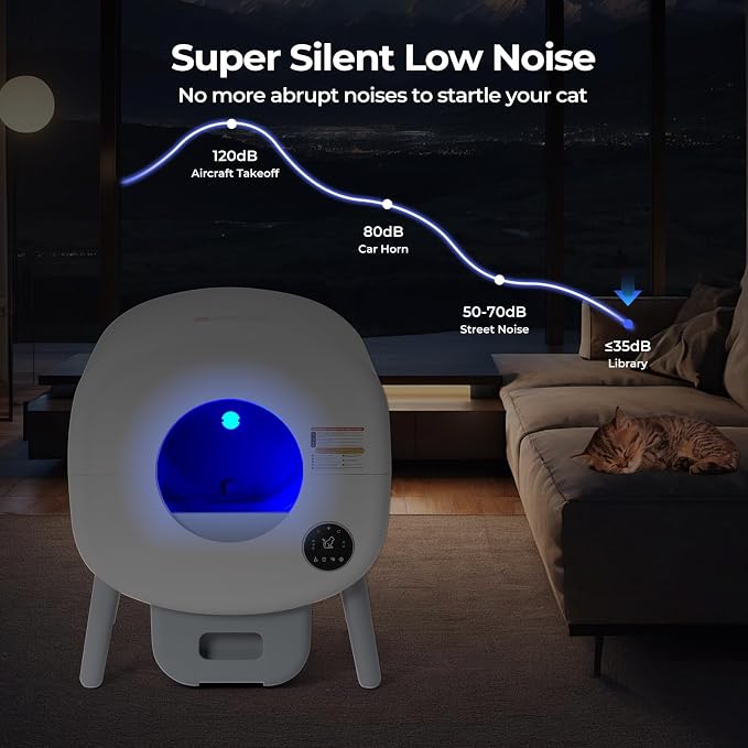 Self Cleaning Cat Litter Box: Extra Large Automatic Litter Box - Image 3