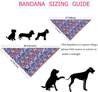 ARING PET Floral Dog Bandanas - Image 6