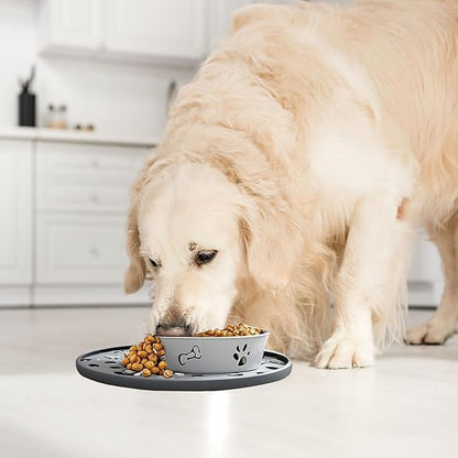 Silicone Dog Food Mat, Silicone Pet Food Mat Cat, Rubber - Image 6