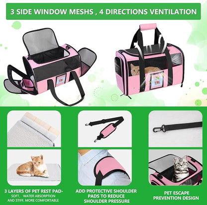 20" Large Cat Carrier Soft Sided - Image 4