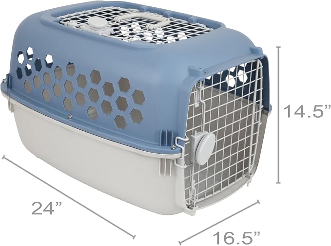 24" Pet Kennel Carrier for Small Dogs & Cats - Image 4