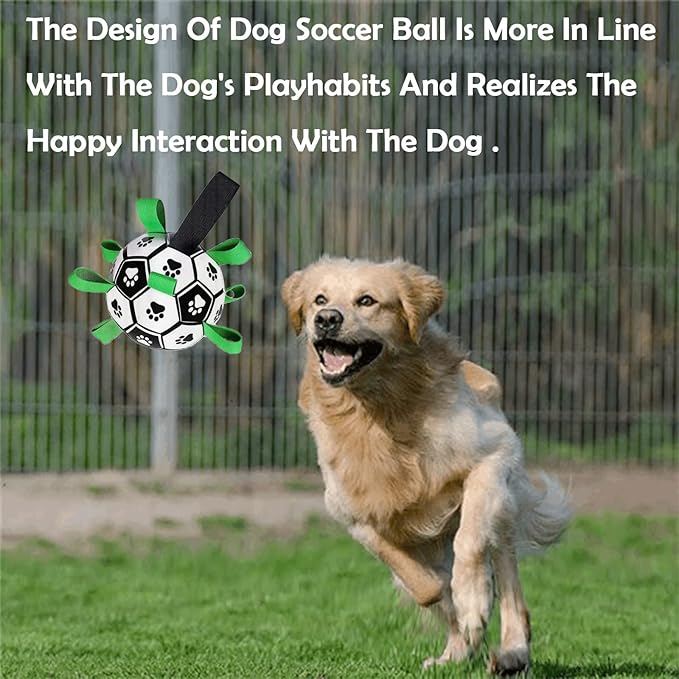 Dog Toys Soccer Ball, Interactive Dog Toys - Image 6