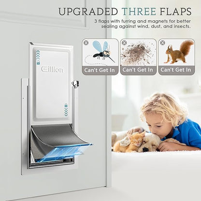 Medium Dog Door for Door, Doggy Door - Image 3