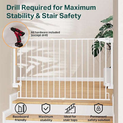 Cumbor Expandable 31.6-48" Baby Gate - Image 4