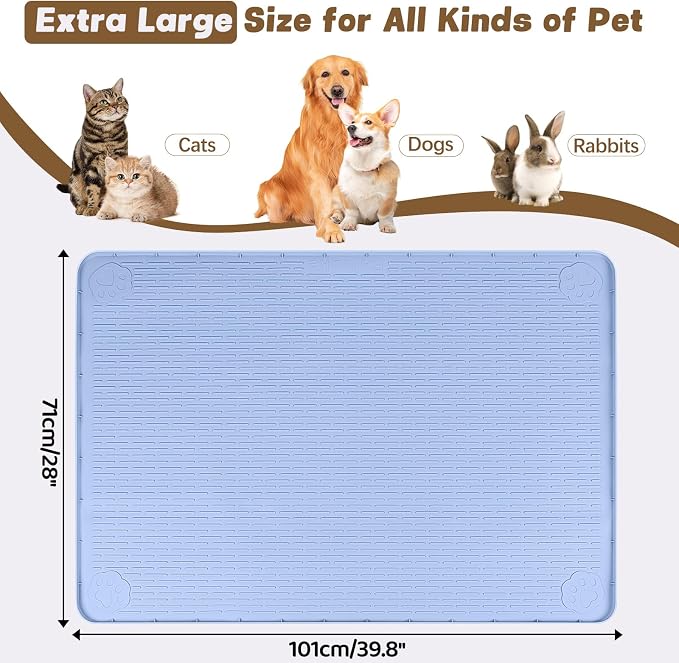 Cat Food Mat, Floor Protection - Image 2
