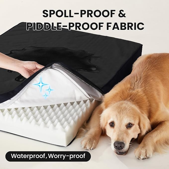 OhGeni Orthopedic Waterproof Dog Bed - Image 7