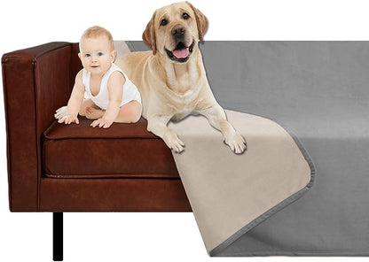 Ameritex Pet Bed Blanket Reversible 100% Waterproof Velvet Super Soft - Image 2