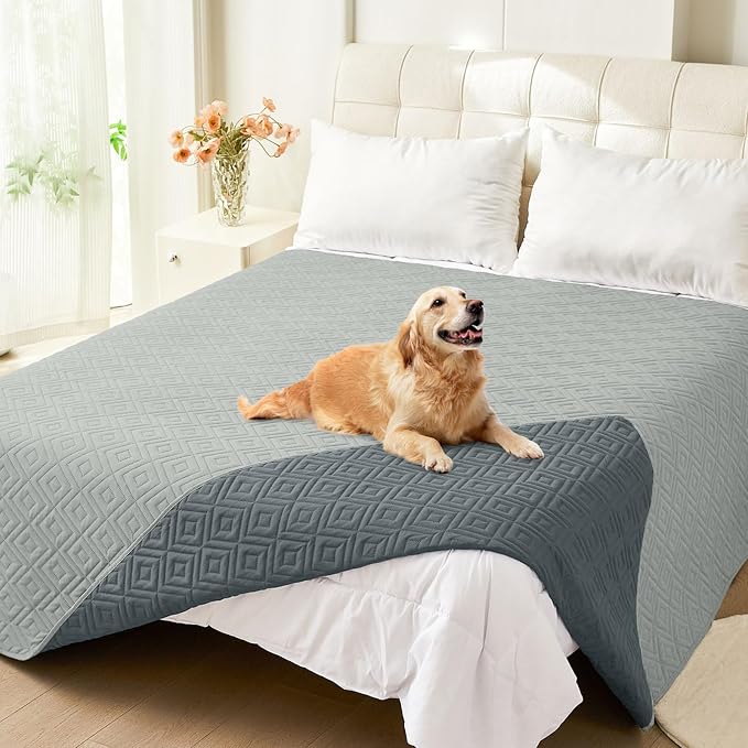 hyha Waterproof Dog Blanket, Soft Pet Bed Blankets, Waterproof Sofa Couch Cover by hyha