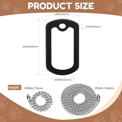 10 Pack Dog Tag Silencers, Dog Tag Protector & Silicone Cover - Image 2