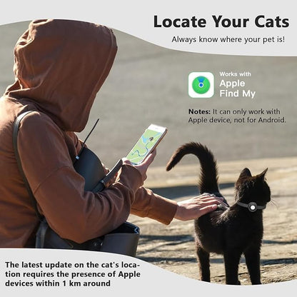 Cat Tracker Collar, No Monthly Fee Tracking Pet Collar - Image 3